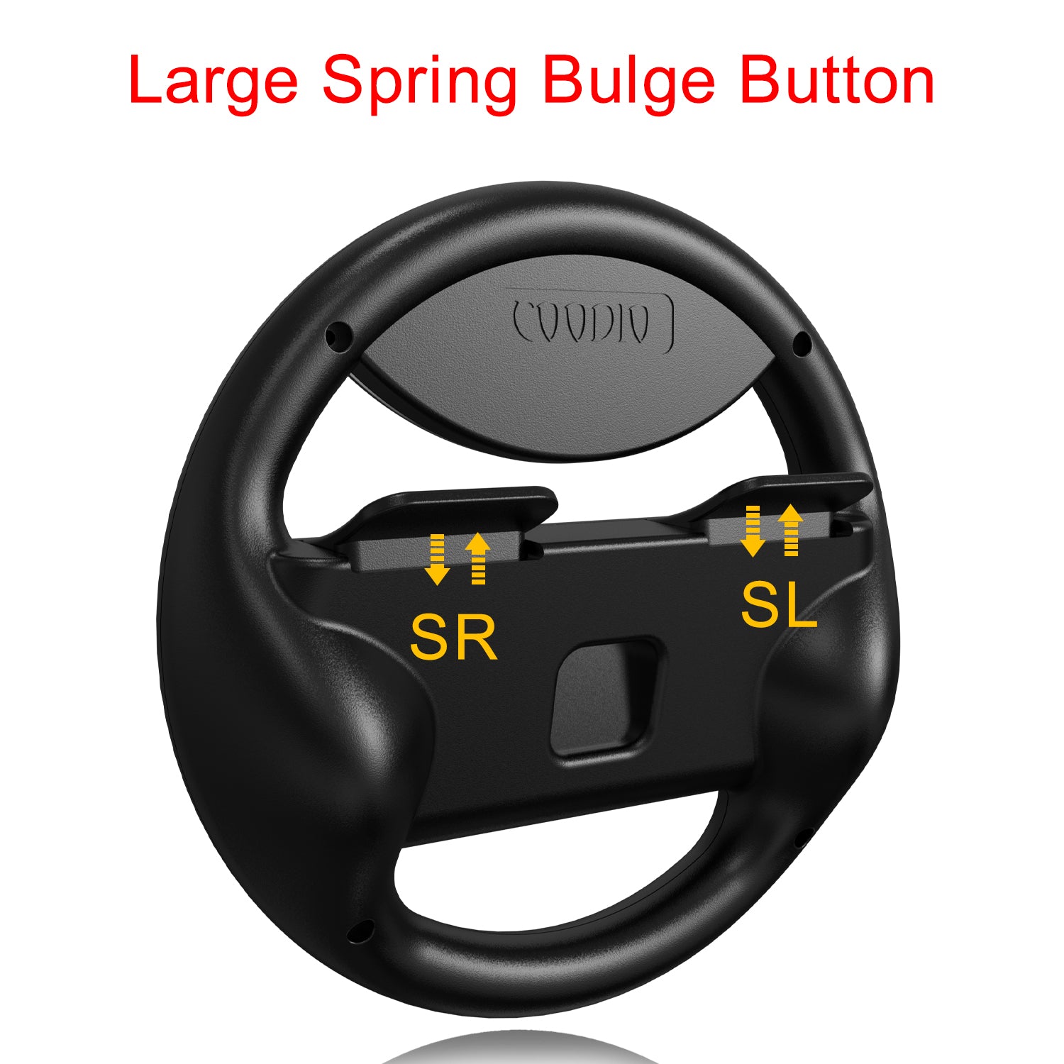 COODIO Switch Lenkrad, Switch Steering Wheel, Joy-Con Rennlenkrad für
